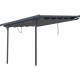 Toldo retráctil color antracita para pérgola 3,05x3,14m - X-METAL
