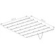 Toldo retráctil color antracita para pérgola 3,05x3,14m - X-METAL