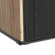 Cofre de almacenamiento de resina efecto madera WOODIZY 2300L - JOBU