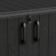 Cofre de almacenamiento de resina efecto madera WOODIZY 2300L - JOBU