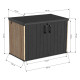 Cofre de almacenamiento de resina efecto madera WOODIZY 2300L - JOBU