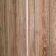Caseta de jardín de resina cepillada efecto madera WOODIZY 6,03m² con claraboya y suelo - JOBU