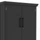 Caseta para 3 bicicletas Kosto en metal antracita 2,74 m² - X-METAL