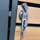 Cubrecubo de acero galvanizado con aspecto de madera para contenedor de 240L - X-METAL