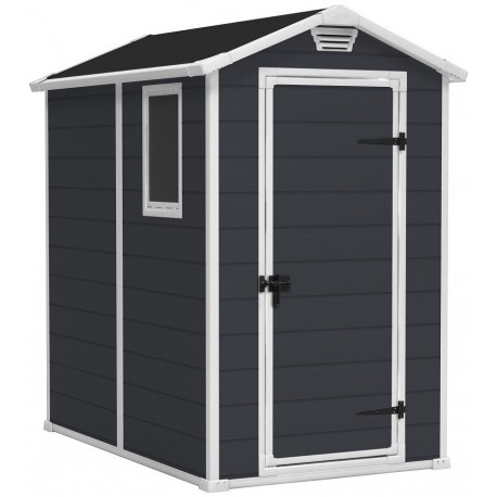 Caseta de jardín de resina 2,5m² Premium 46 S + suelo - Keter