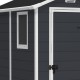 Caseta de jardín de resina 2,5m² Premium 46 S + suelo - Keter