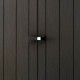Caseta de resina cepillada Brossium pendiente simple 4,7m² + suelo Keter