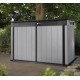 Armario de resina cepillada Brossium 2100L - Keter