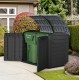 Cofre multifuncional en resina negro 2000L - Keter