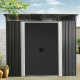 Caseta metálica 5,64m² Skylight antracita + kit de anclaje - X-METAL