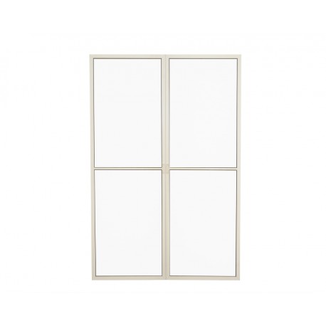 Mosquitero para terrazas San Remo en aluminio blanco y poliéster - Palram