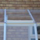 Terraza cubierta en PVC y policarbonato transparente 200x386cm Sun Room - RION