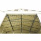 Caseta de jardín de PVC WoodSide 8,02m² beige y marrón - Duramax
