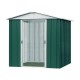 Caseta de jardín de metal verde 4,38m² + kit de anclaje incluido - YARDMASTER