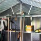 Caseta de jardín de policarbonato 15,91m² con suelo YUKON - Palram