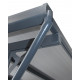 Bajantes de canalón gris para techo de terraza X-METAL