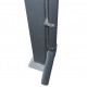 Bajantes de canalón gris para techo de terraza X-METAL