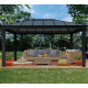 Pérgola de aluminio y policarbonato aislante 488x364cm Dallas 4900 - Palram