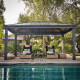 Pérgola de aluminio y policarbonato aislante 488x364cm Dallas 4900 - Palram