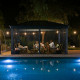 Pérgola de aluminio y policarbonato aislante 488x364cm Dallas 4900 - Palram