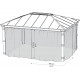 Juego de mosquiteras ligeras de poliéster para pérgolas Dallas 4900 de 18m² - PALRAM