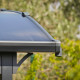 Cochera en aluminio antracita y policarbonato Arizona Breeze 5000 Palram